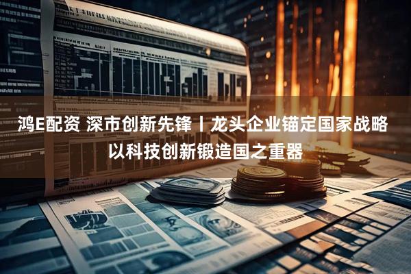 鸿E配资 深市创新先锋丨龙头企业锚定国家战略 以科技创新锻造国之重器
