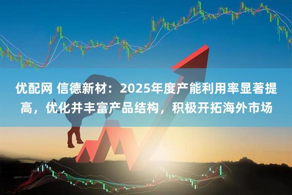 优配网 信德新材：2025年度产能利用率显著提高，优化并丰富产品结构，积极开拓海外市场