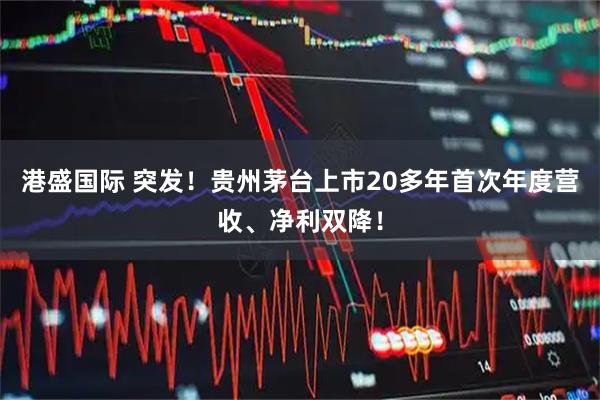 港盛国际 突发！贵州茅台上市20多年首次年度营收、净利双降！